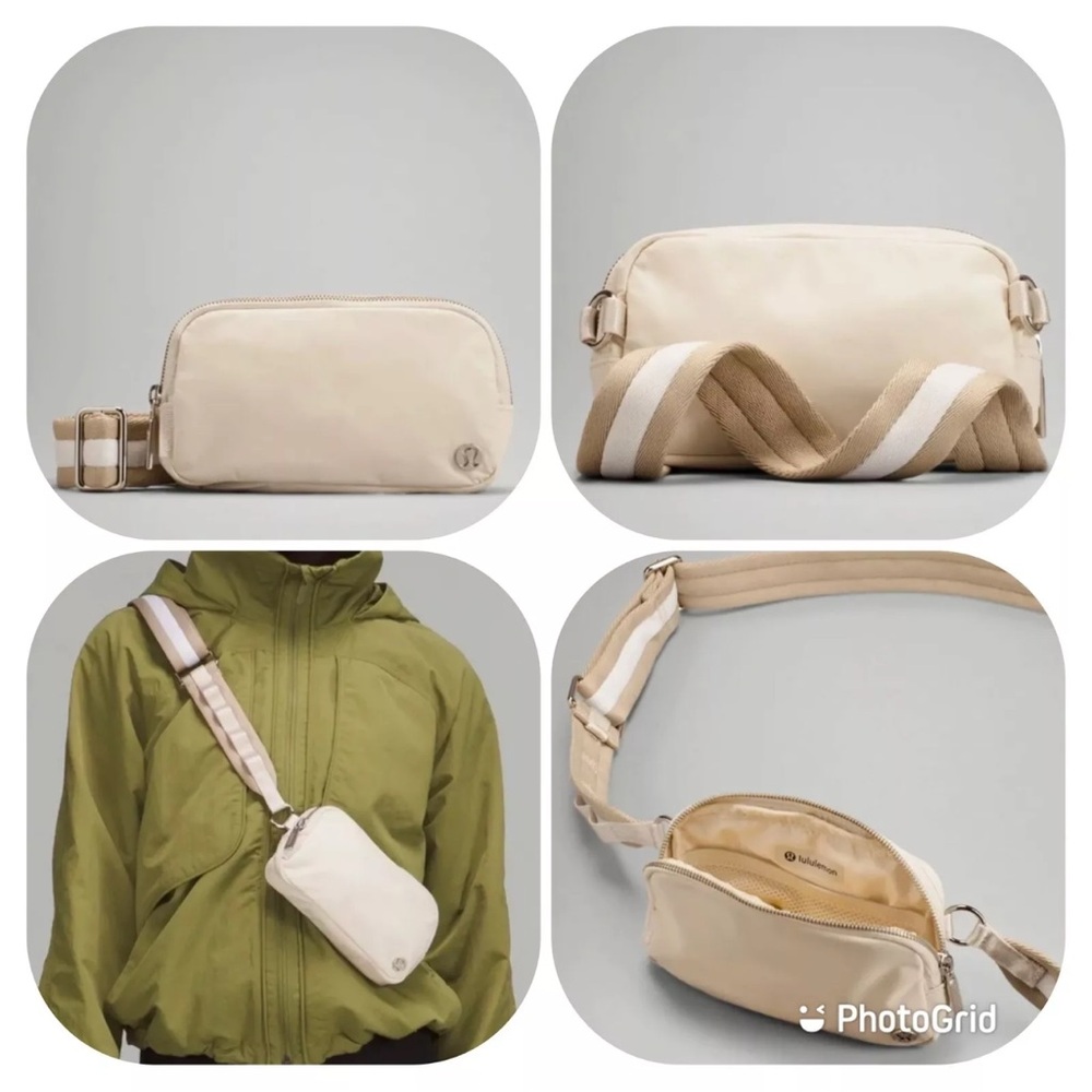 Lululemon Mini Crossbody Bag in White Opal
